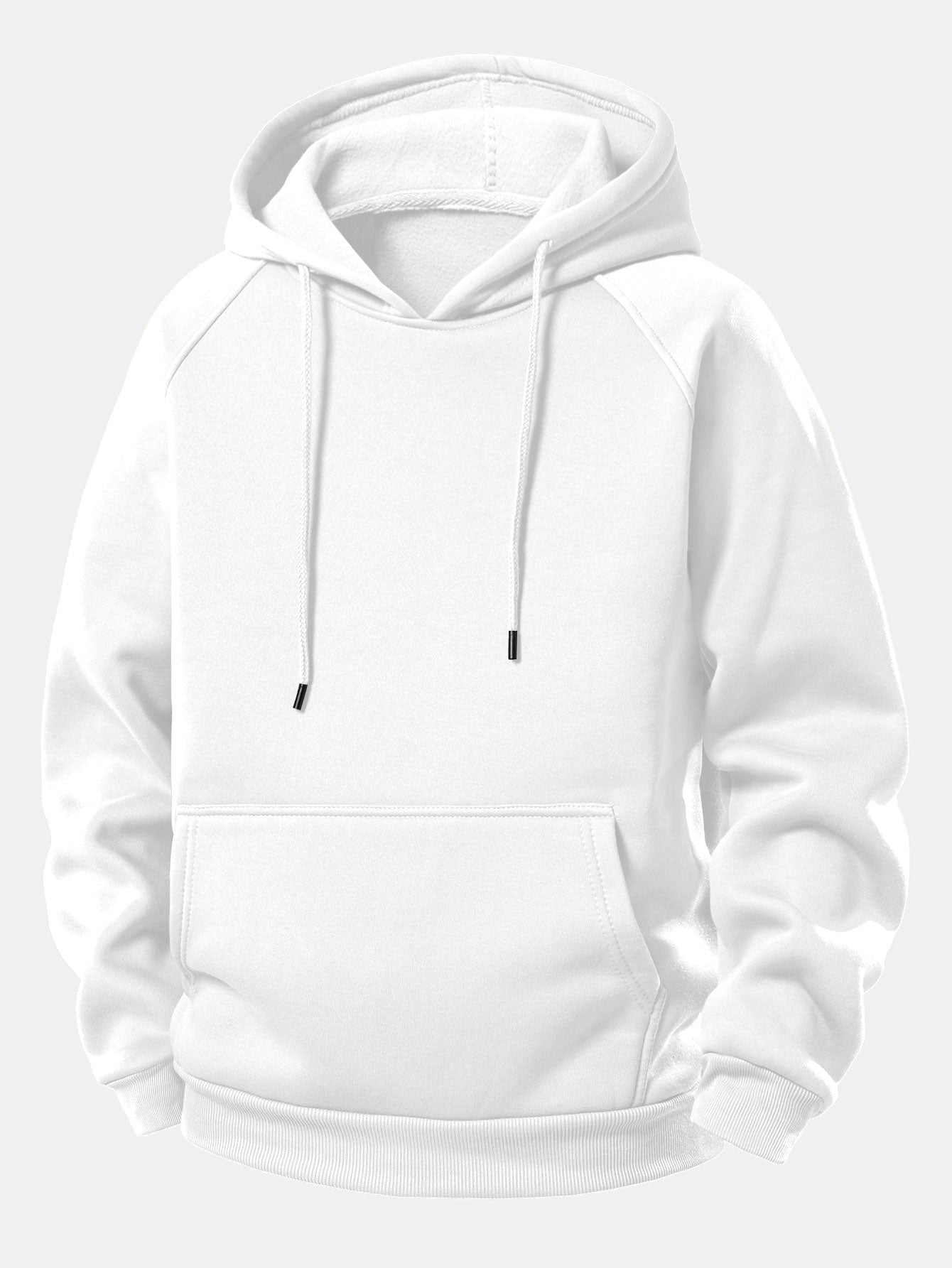 3 Delar Grundläggande Hoodies
