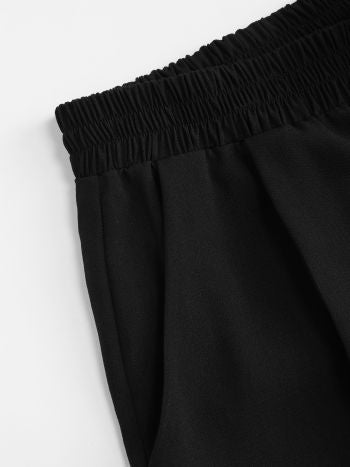 Högmidjade Kostymbyxor Med Pressveck