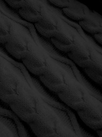 Stickad Ribbad Poloklänning