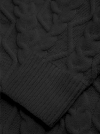 Stickad Ribbad Poloklänning