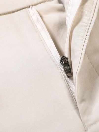 Elastisk Midja Raka Ben Byxor