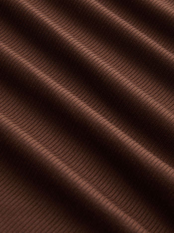 Rynkad Långärmad Topp Med Båthals