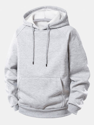 3 Delar Grundläggande Hoodies