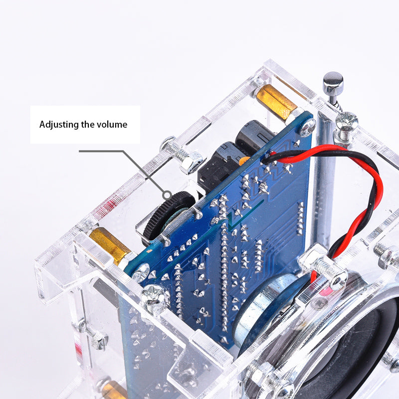 DIY FM Radio Kit TEA5767 – Digitale Radioproductiekit met 51 Microcontroller