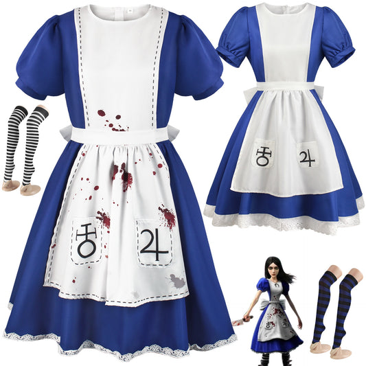 Alice's Gekke Terugkeer Cosplay Kostuum