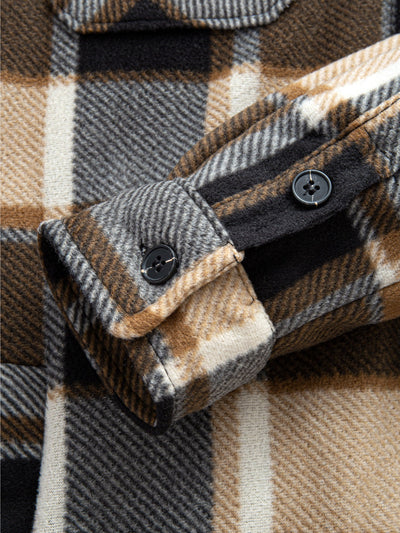 Fodrad Zip-Up Huvtröja