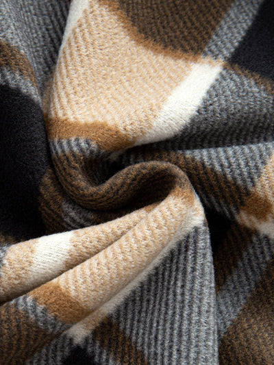 Fodrad Zip-Up Huvtröja