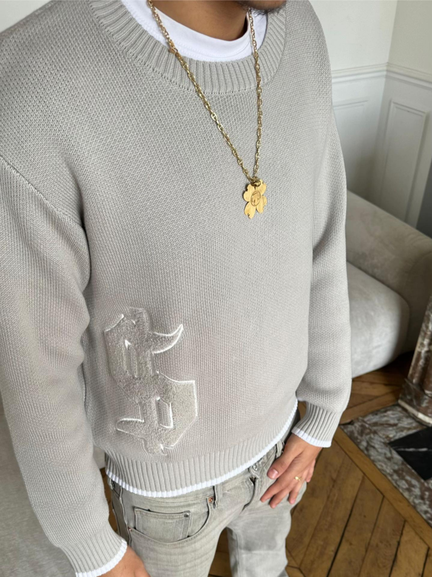 Buy Happiness Stickad Tröja