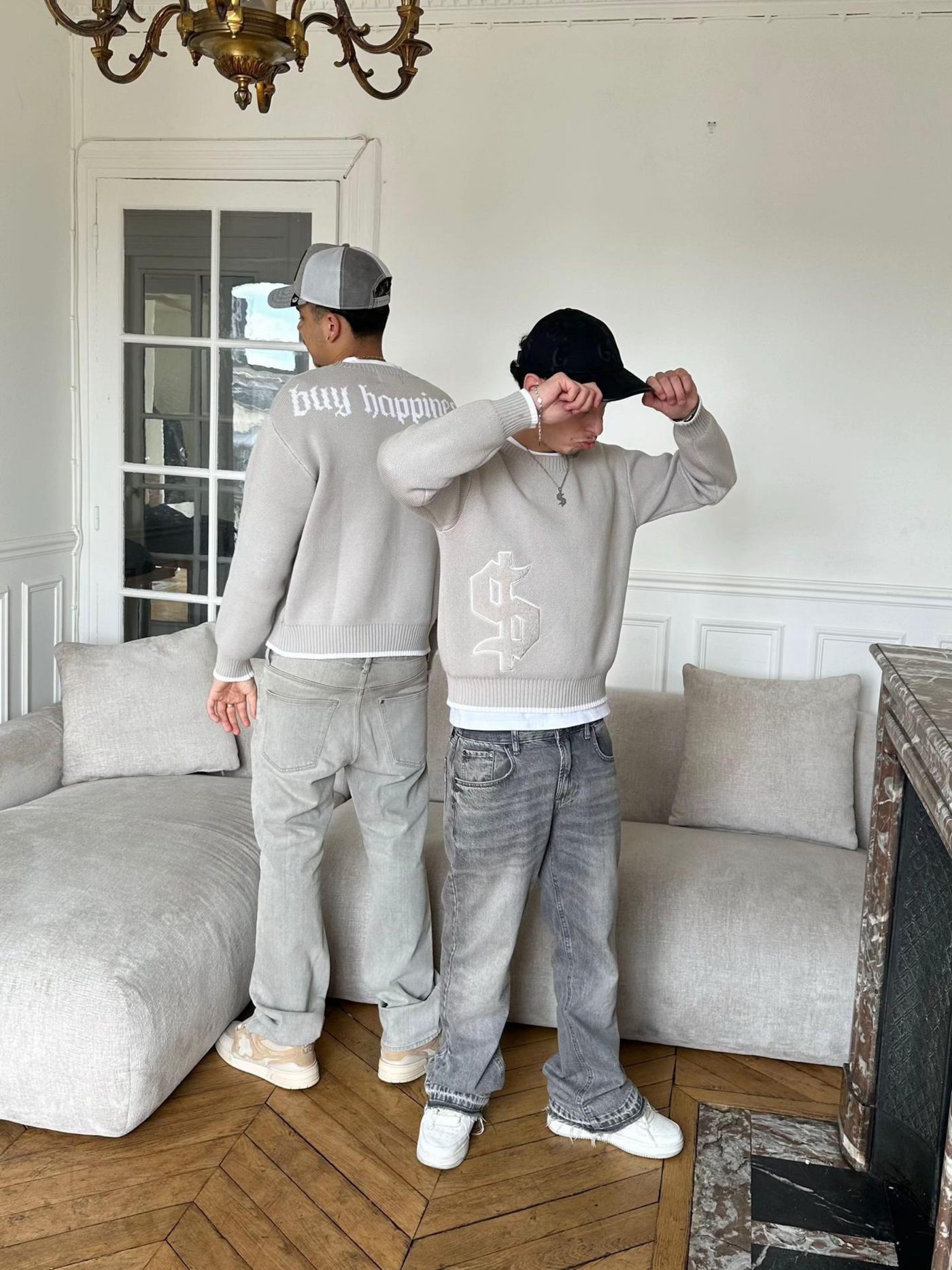 Buy Happiness Stickad Tröja